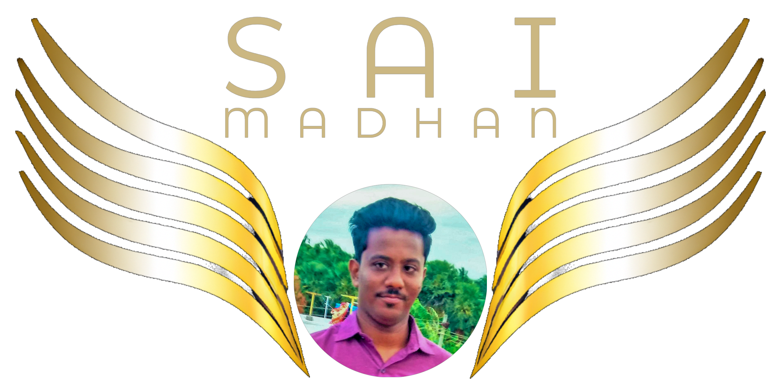 Logo with my name and Photo